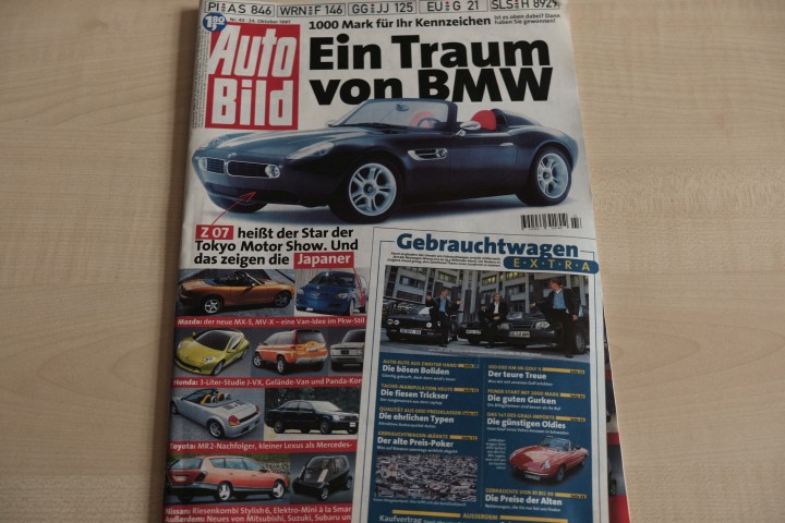 Deckblatt Auto Bild (43/1997)